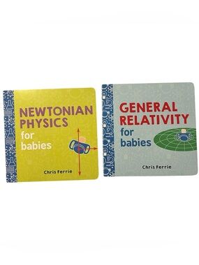 Baby University Board Books Set of 2 General Relativity Newtonian Physics EUC